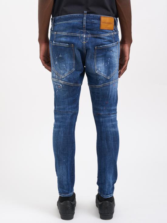 25FW 디스퀘어드2 스트레이트 팬츠 MS74LB1735S30664470 BLUE - DSQUARED2