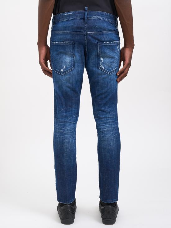 25FW 디스퀘어드2 스트레이트 팬츠 MS74LB1721D30010470 BLUE - DSQUARED2