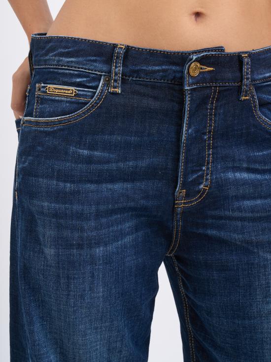 25FW 디스퀘어드2 스트레이트 팬츠 LS75LB1096S30872470 BLUE - DSQUARED2