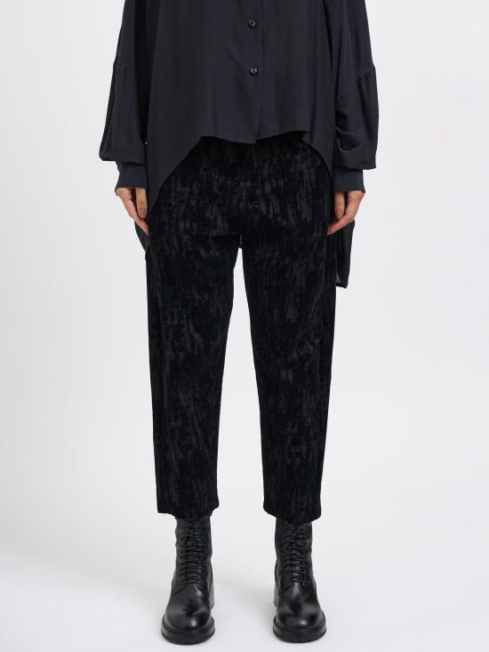 25FW 노스트라싼티시마 스트레이트 팬츠 M5WWOMP119 BLACK - NOSTRASANTISSIMA