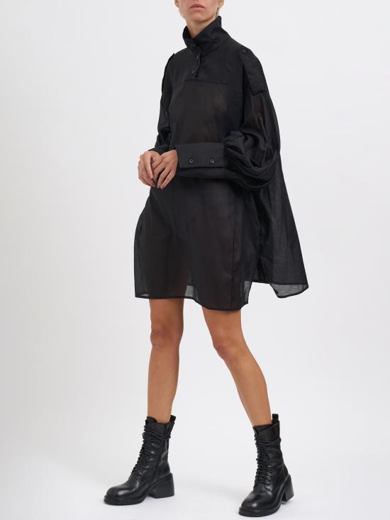 25FW 더 레이티스트 블라우스 MTLW04001T0172ABTPT0002 BLACK - THE LATEST