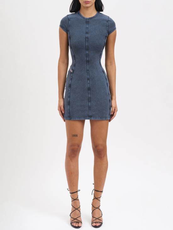 25FW 디젤 미디 원피스 MA195170KIBY01A BLUE