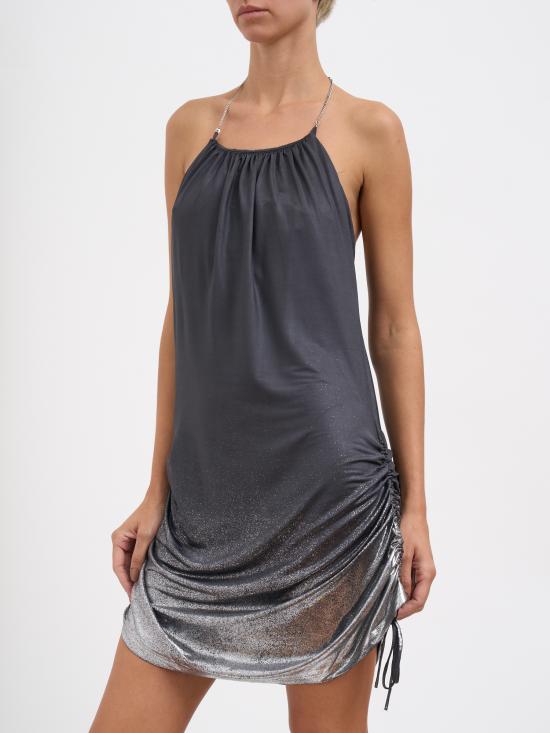 25FW 디젤 미디 원피스 MA185650JLBU9AW SILVER - DIESEL