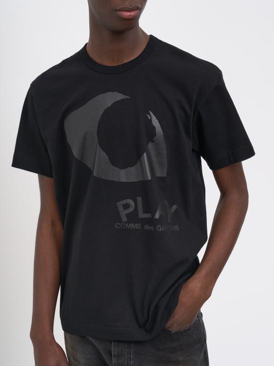  꼼데가르송 반팔 티셔츠 MAXT192051 BLACK - COMME DES GARCONS