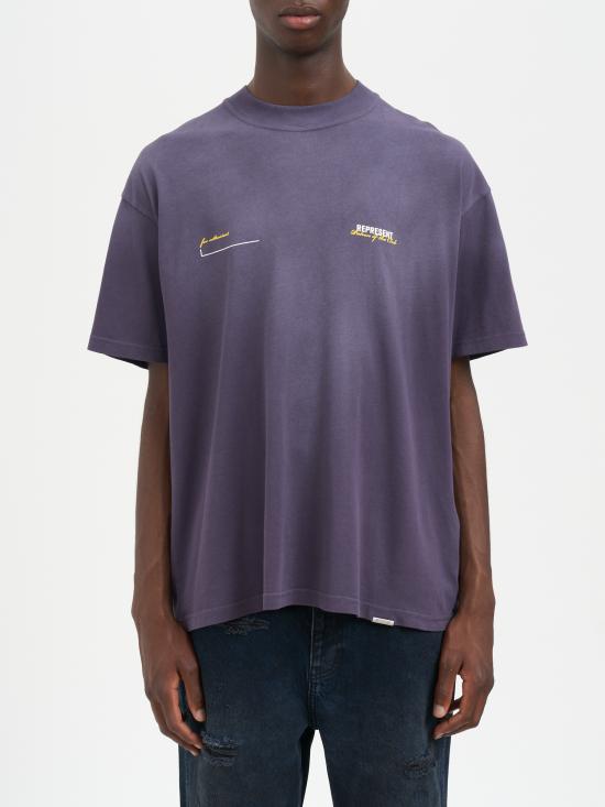  리프레젠트 반팔 티셔츠 MMLM427443 VIOLET