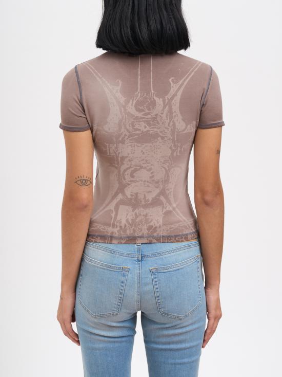 25FW 디젤 반팔 티셔츠 MA195300DEBZ7FF GREY - DIESEL