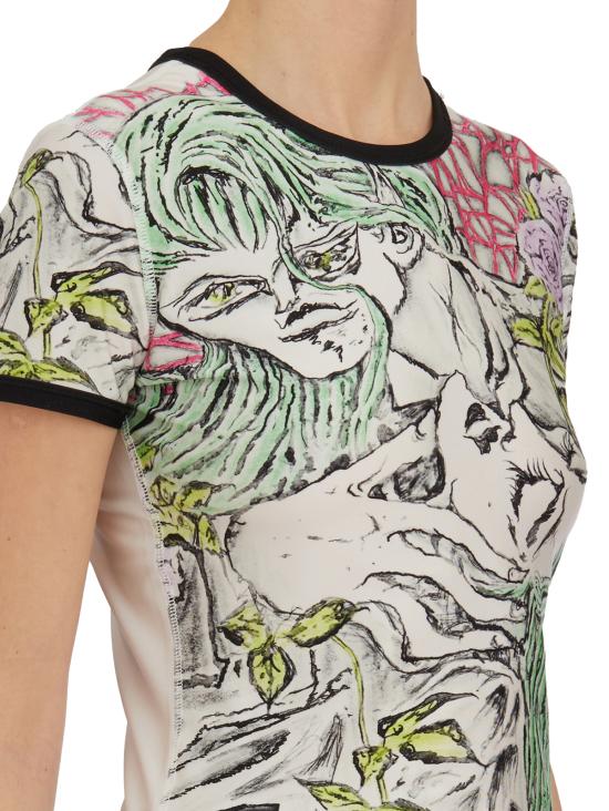 25SS 디젤 반팔 티셔츠 LA166360KNAU141 WHITE - DIESEL