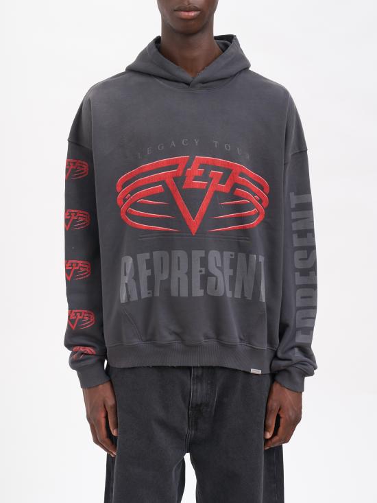 25FW 리프레젠트 스웨터 MMLM10036646 BROWN