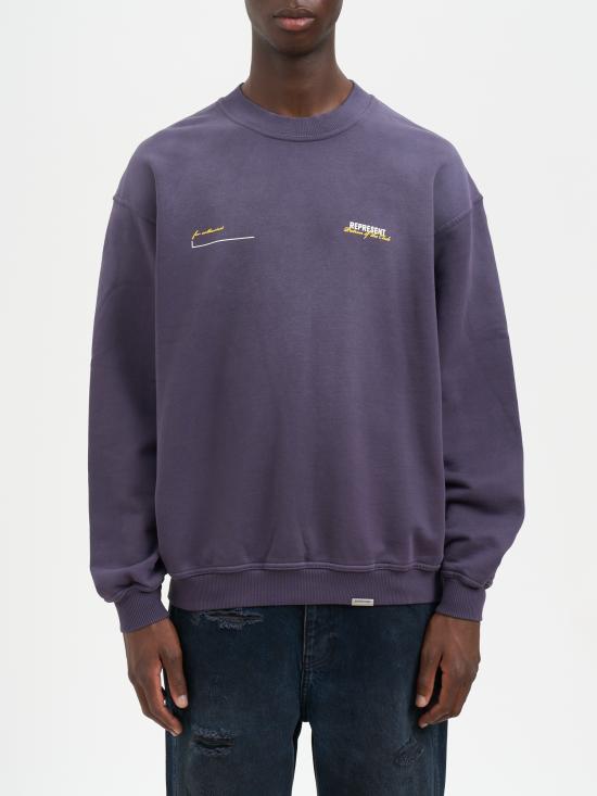  리프레젠트 스웨터 MMLM427243 VIOLET