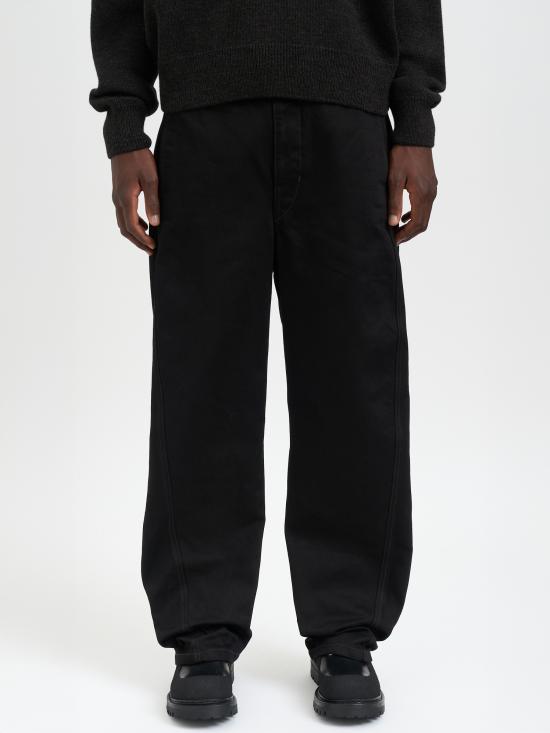 25FW 르메르 스트레이트 팬츠 MPA326LD1055BK999 BLACK - LEMAIRE