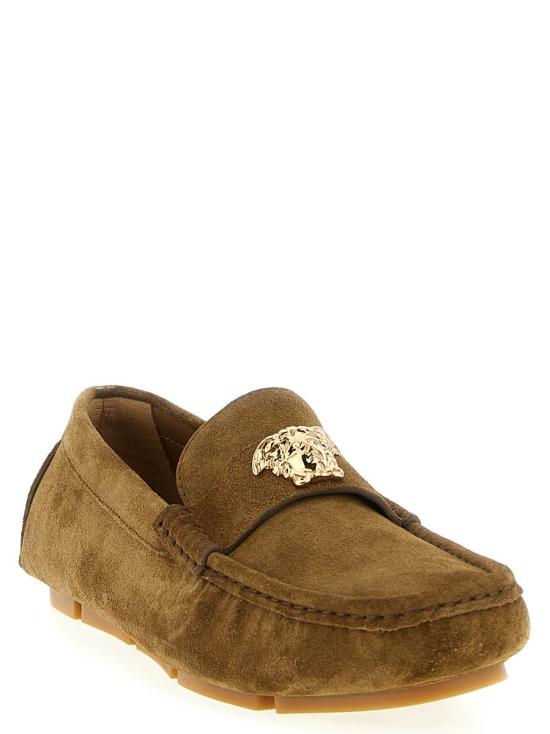 26SS 베르사체 로퍼 10198821A098921KM0V BROWN - VERSACE