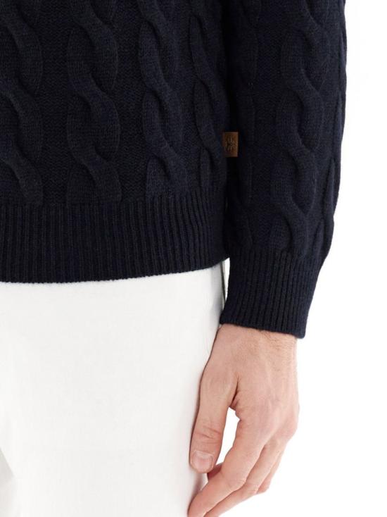 25FW 야콥코헨 스웨터 JURSG018000X0012FLY97 Black - JACOB COHËN