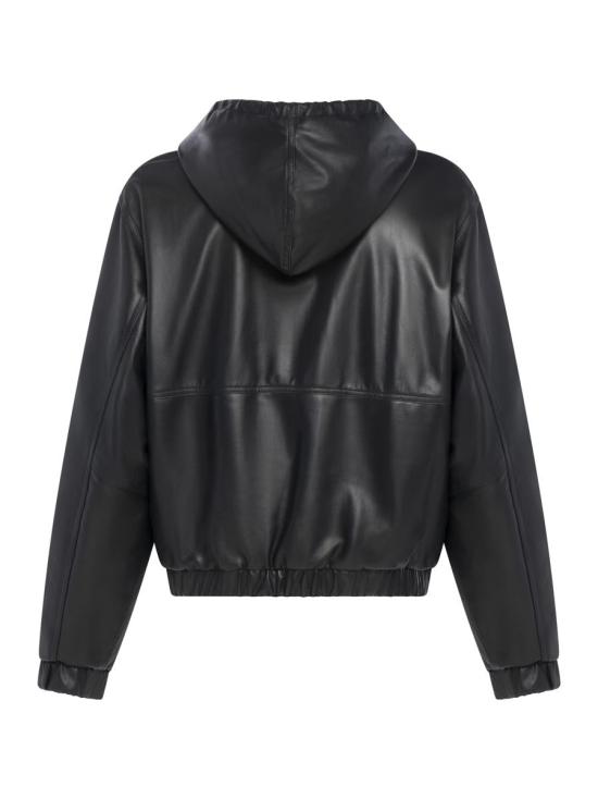 25FW 프랜지스 콜렉션 가죽 자켓 OBD02NERO Black - FRANZESE COLLECTION