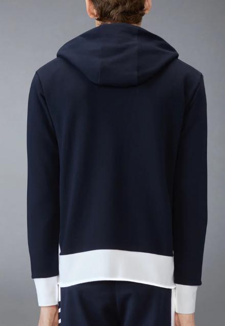 26SS 톰브라운 4바 저지 집업 후디 MJT517A03037 415 - THOM BROWNE