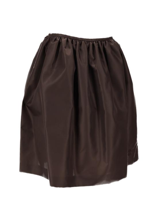 26SS 미우미우 미디 스커트 MG2425SOOO16QX F0201 CAFFE - MIU MIU