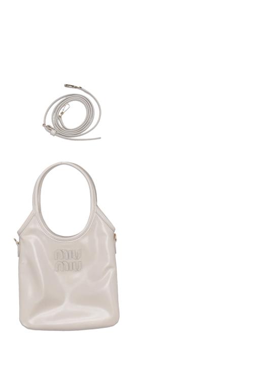 26SS 미우미우 숄더백 5BA281VOLI2IEO F0009 BIANCO