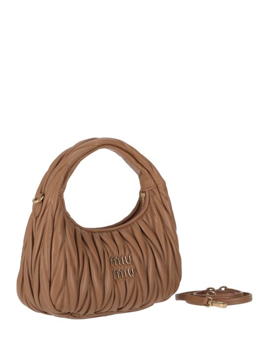 26FW 미우미우 마틀라쎄 완더 레더 토트백 5BC125VOOYAN88 F098L - MIU MIU