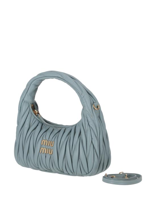 26FW 미우미우 마틀라쎄 완더 레더 토트백 5BC125VOOYAN88 F0035 LINFA - MIU MIU