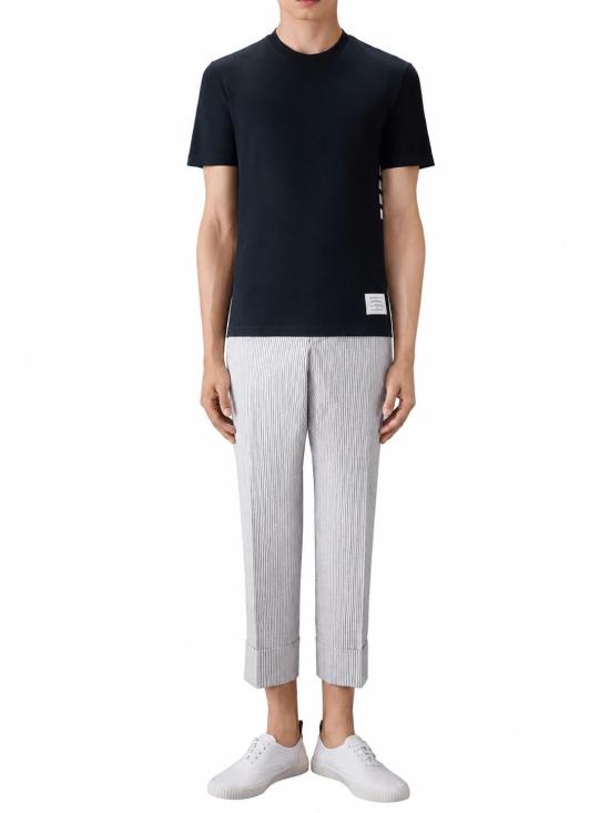 26SS 톰브라운 클래식 피케 4바 티 MJS123A00050 415 - THOM BROWNE