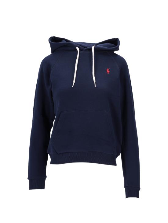 26FW 랄프 로렌 후드 티셔츠 211943007002 410 NAVY