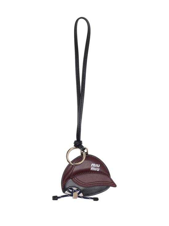 26SS 미우미우 키링 5TL5692ID8 F0007 BORDEAUX