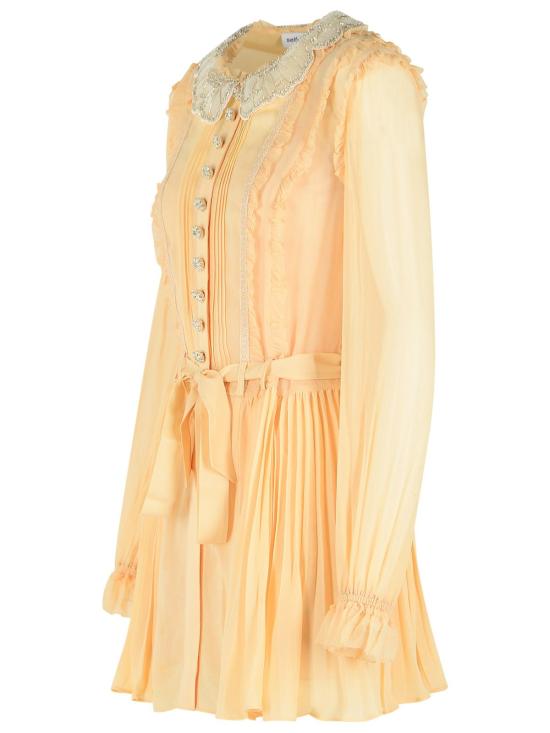 26SS 셀프 포트레이트 숏 원피스 RS26 034S TTAN Cream - SELF PORTRAIT