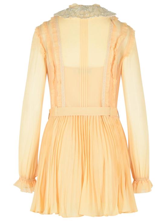 26SS 셀프 포트레이트 숏 원피스 RS26 034S TTAN Cream - SELF PORTRAIT