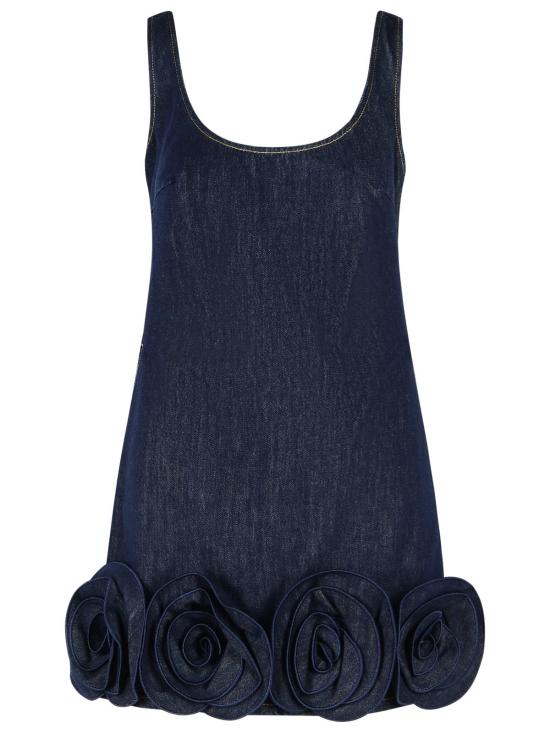 26SS 셀프 포트레이트 숏 원피스 RS26 821S BLBLUE Blue