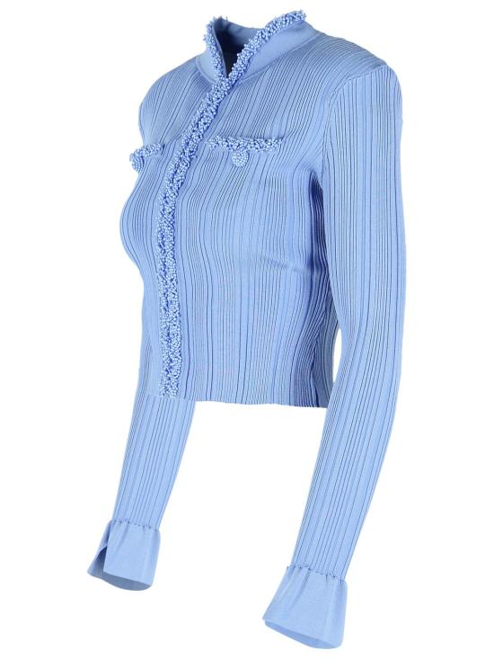 26SS 셀프 포트레이트 가디건 RS26 555C BLBLUE Light Blue - SELF PORTRAIT