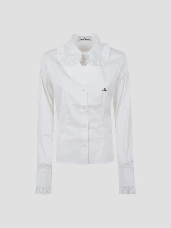 25FW 비비안웨스트우드 셔츠 1501006CW018M A401 WHITE