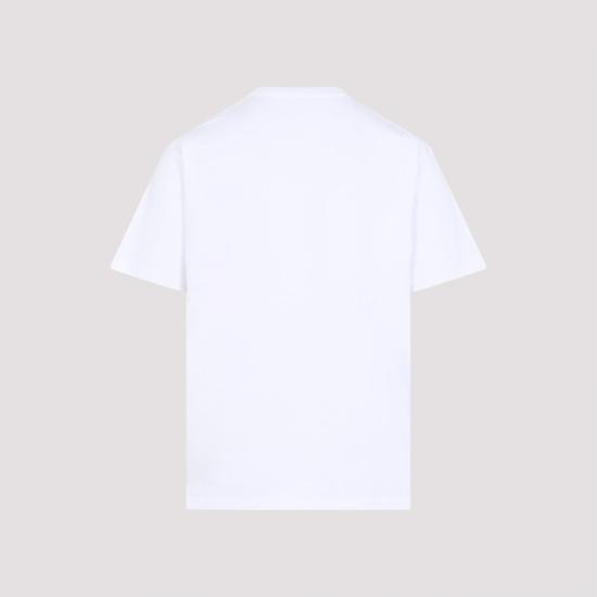 25FW 구찌 프린트 디테일 코튼 저지 티셔츠 796395 XJHC9 9692 WHITE MIX - GUCCI