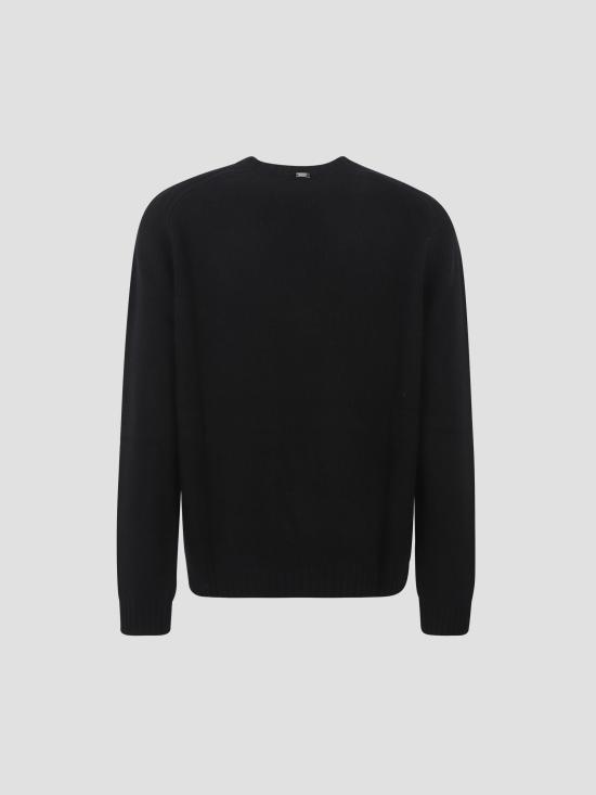 25FW 에르노 스웨터 MG000187U70100 9300 BLACK - HERNO