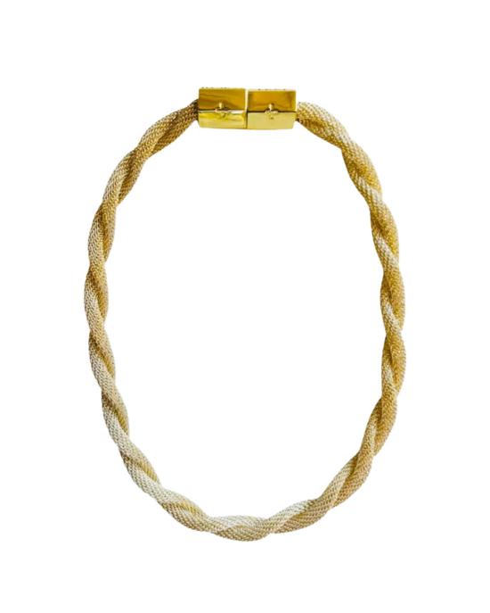  Holst + Lee 목걸이/팬던트 홀스트 + 리 트위스티드 메시 네크리스 골드