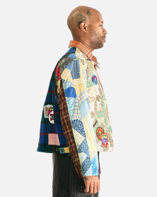  베럴 위드 에이지 봄버 자켓 Better With Age 모터 시티 블랭킷 재킷 - BETTER WITH AGE