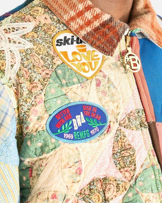  베럴 위드 에이지 봄버 자켓 Better With Age 모터 시티 블랭킷 재킷 - BETTER WITH AGE