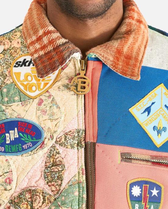  베럴 위드 에이지 봄버 자켓 Better With Age 모터 시티 블랭킷 재킷 - BETTER WITH AGE