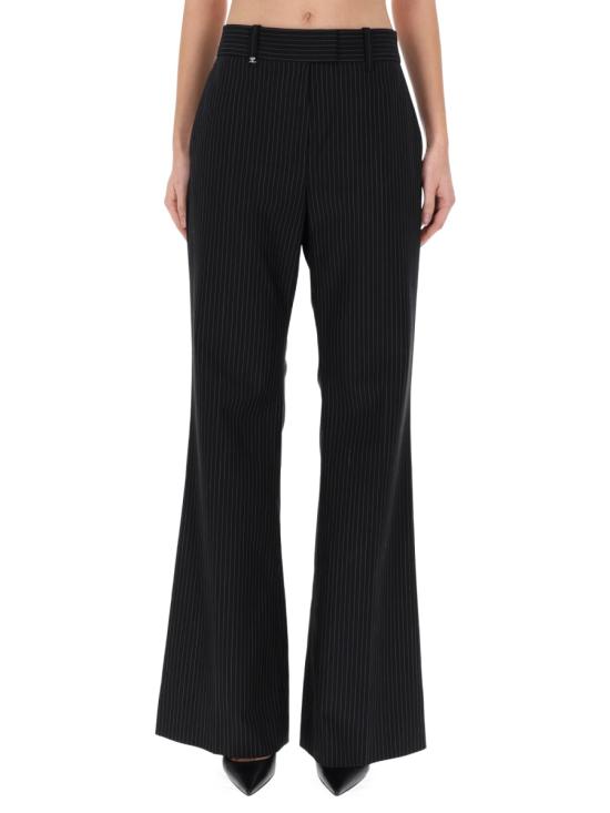 25FW 쿠레쥬 스트레이트 팬츠 325CPA425P L02249901 BLACK - COURREGES