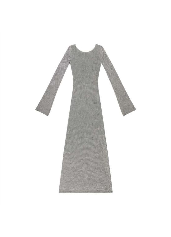  타일러 맥길리버리 롱 원피스 에스텔 니트 드레스 - TYLER MCGILLIVARY