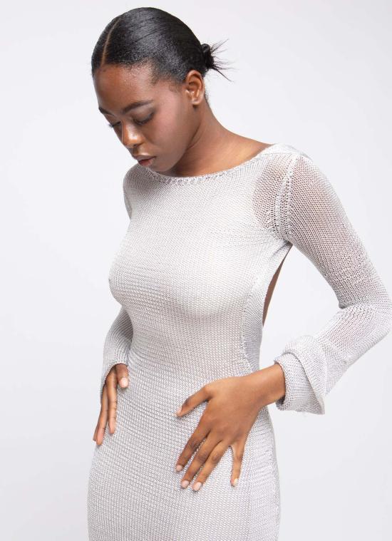  타일러 맥길리버리 롱 원피스 에스텔 니트 드레스 - TYLER MCGILLIVARY