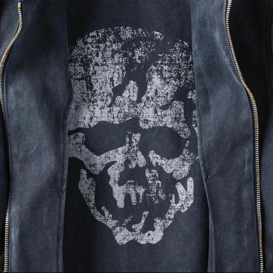  셰이퍼스 가먼트 호텔 자켓 셰퍼 가먼트 호텔 디스트로이드 워크 재킷 - SCHAEFFERS GARMENT HOTEL