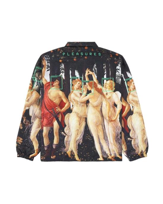  플레셔스 자켓 플레저스 페이셜 코치 재킷 - PLEASURES