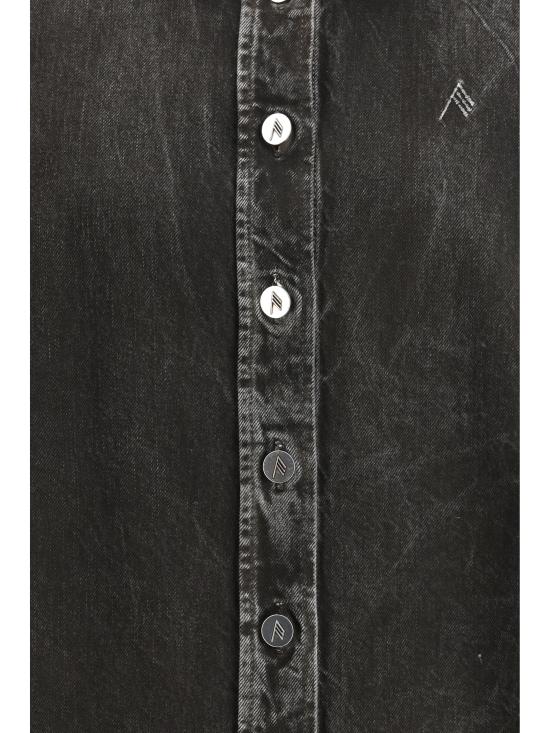 26SS 디 아티코 셔츠 260WCB00068CCC129WS 414 BLACK - THE ATTICO