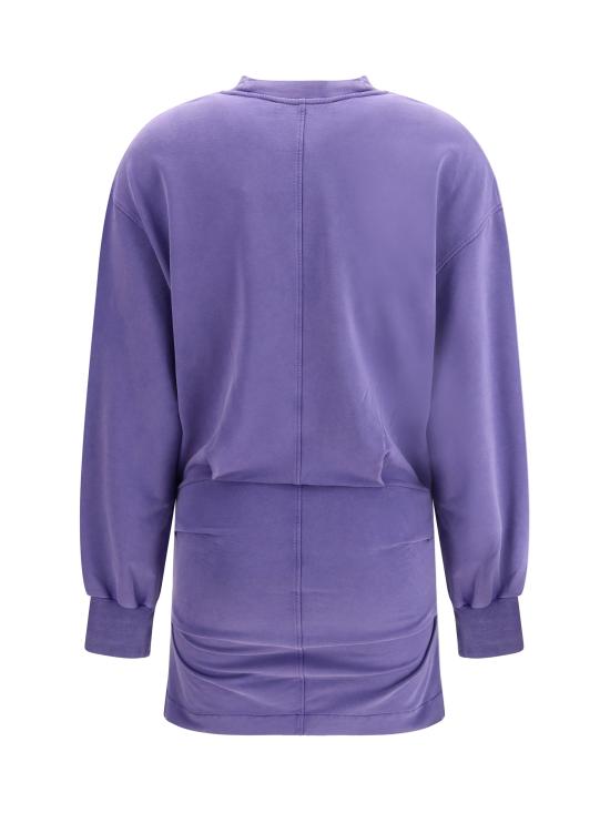 26SS 디 아티코 숏 원피스 260WCA00393JJF006AA 035 PURPLE - THE ATTICO