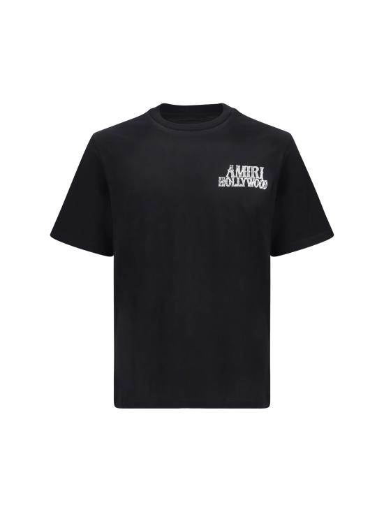 26SS 아미리 반팔 티셔츠 AMTOJR1035 001 BLACK