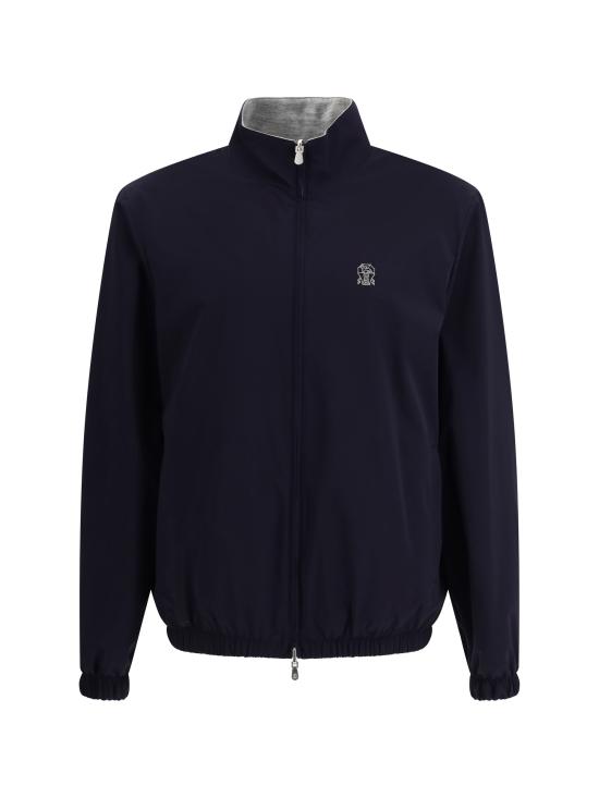 26SS 브루넬로 쿠치넬리 자켓 MM49A7434G CKM43 BLUE