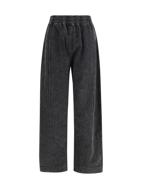 26SS 가니 스트레이트 팬츠 A1080058 055 BLACK