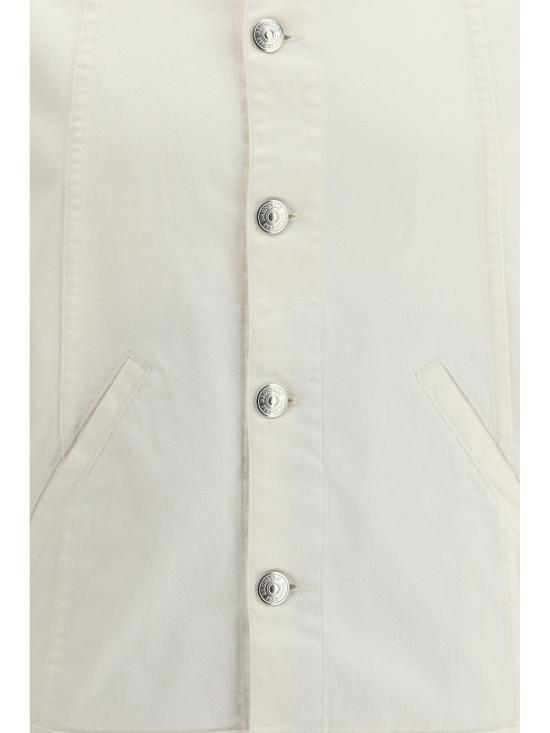 26SS 브루넬로 쿠치넬리 자켓 M277P6911 CTI79 WHITE - BRUNELLO CUCINELLI