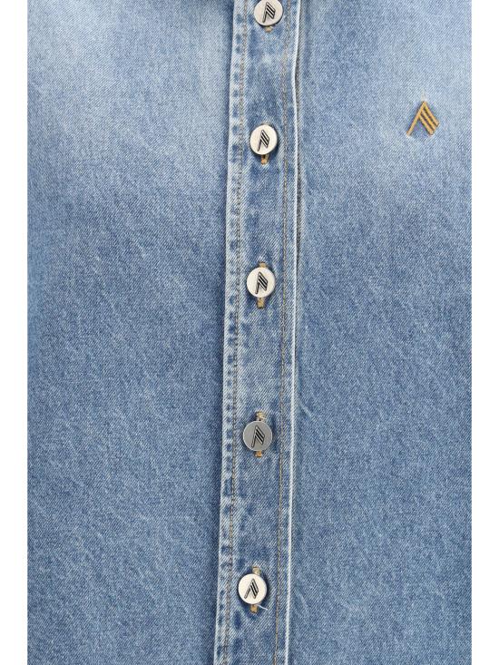 26SS 디 아티코 셔츠 260WCB00068DDD116AA 024 LIGHT BLUE - THE ATTICO