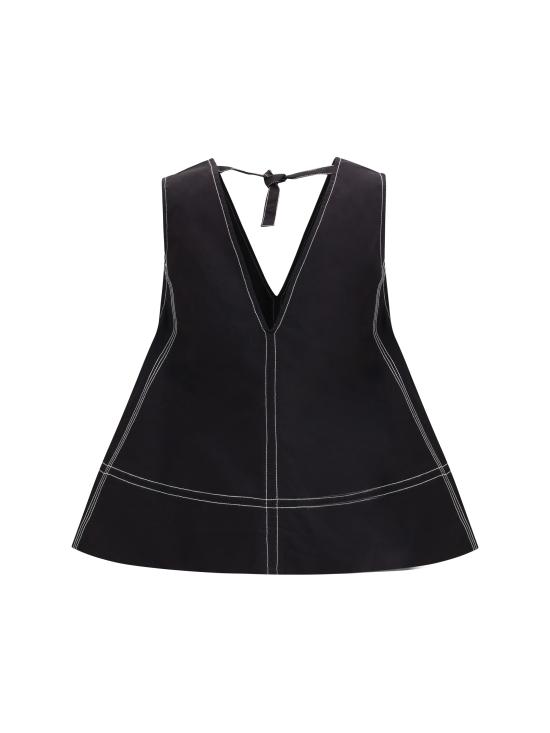 26SS 가니 반팔 티셔츠 A1040068 099 BLACK - GANNI