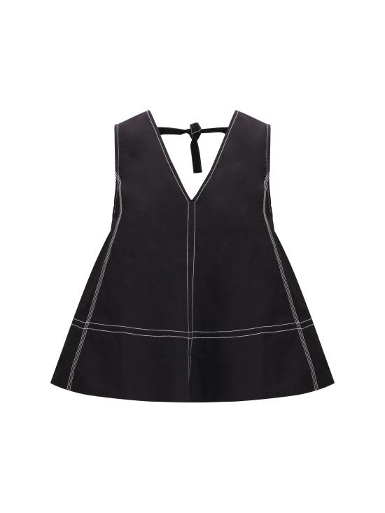 26SS 가니 반팔 티셔츠 A1040068 099 BLACK